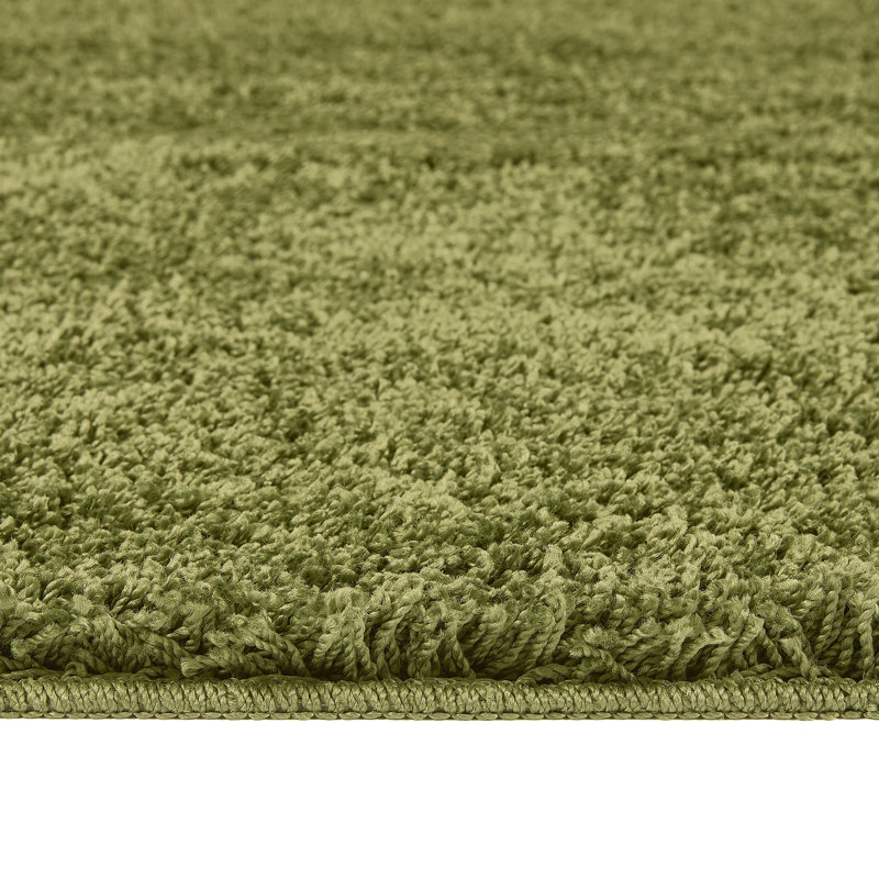 Solid Colour Machine Tufted Area Rug, Rectangle 80 x 120 cm