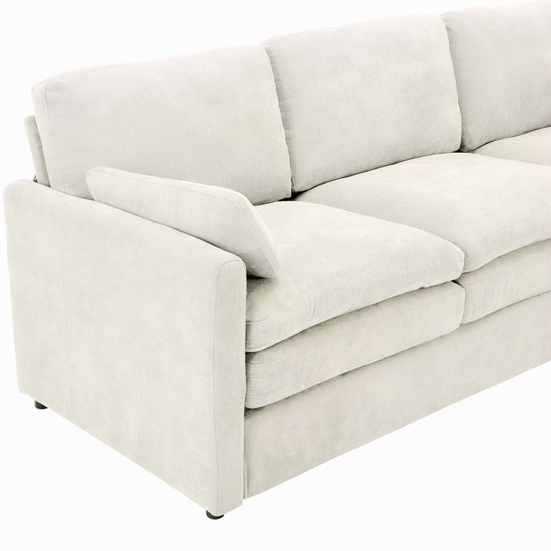 68.1" Cozy Upholstered Loveseat Sofa Oversized Comfy Comfy Cloud Sofa Double Cushion Loveseat Sofa Plush Cushion Sofa Couch For Living Room