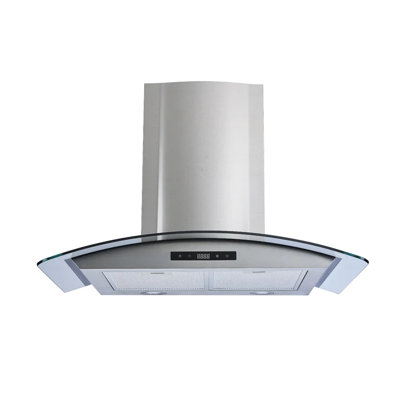 36" 600 CFM Convertible Wall Mount Range Hood in Stainless Steel