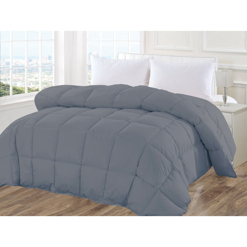 Winter Duck Down Comforter, Twin / Twin XL, Sterling Blue