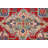 Red Geometric Kazak Oriental Area Rug
