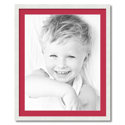 Wood Matte Picture Frame with Mat