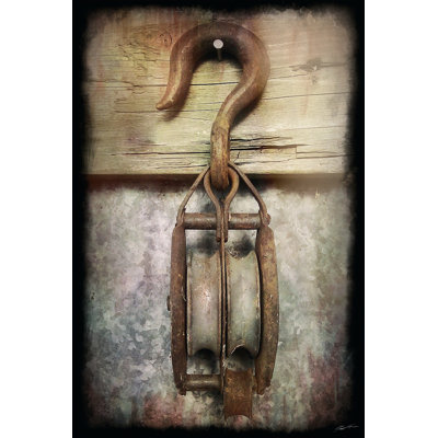 Block And Tackle I by John Butler - Wrapped Canvas Print