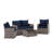 Accomac 4 Piece Patio Set with Back Pillows and Seat Cushions-1464089888-1464089895