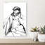 Portrait Of Cezanne, 1874 Abstract Contemporary Wall Art Print - Print-285906815