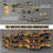 47.2In Modern LED Wine Rack Wall Mounted, 3-Tier Floating Bar Shelves With Wine Glass Rack, Large Hanging Liquor Shelf Wall Mounted, For Home Bar Dining Room Cafe Decorative (Black, 47.2In/120Cm)-503557992-503557996
