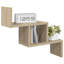  Wall Shelf with Shelf with Storage Engineered Wood Modern Shelving Unit-470634713