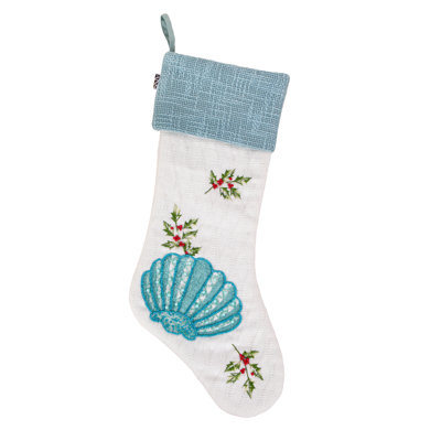 Chaussette bleue