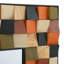 Wood Square Wall Mirror