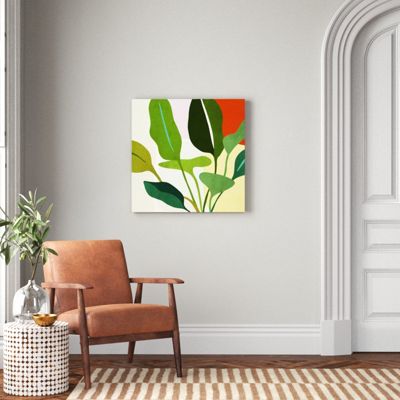 Tropica II by Victoria Borges - Wrapped Canvas Print, 76cm H x 76cm W