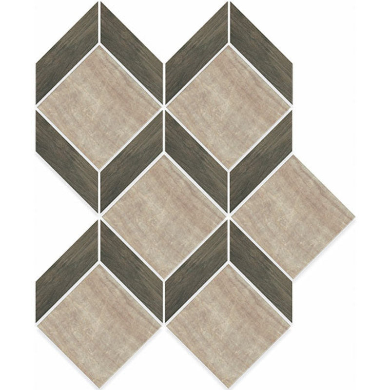 Carreau de porcelaine pour mur et plancher, Beige / or / brun
