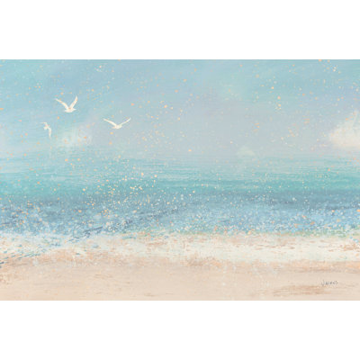 " Splatter Beach I " by James Wiens Painting Print