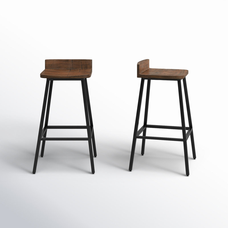 Pennie Solid Wood 27" Counter Stool