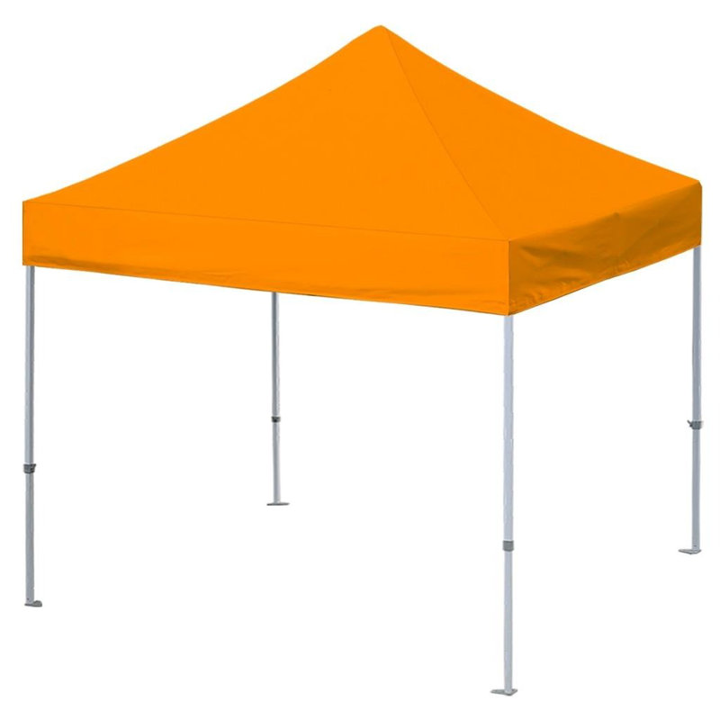 Auvent en acier Amaziyah, Orange, 10 pi x 10 pi