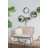 Farmhouse Round Metal Wall Planter, 5 Piece