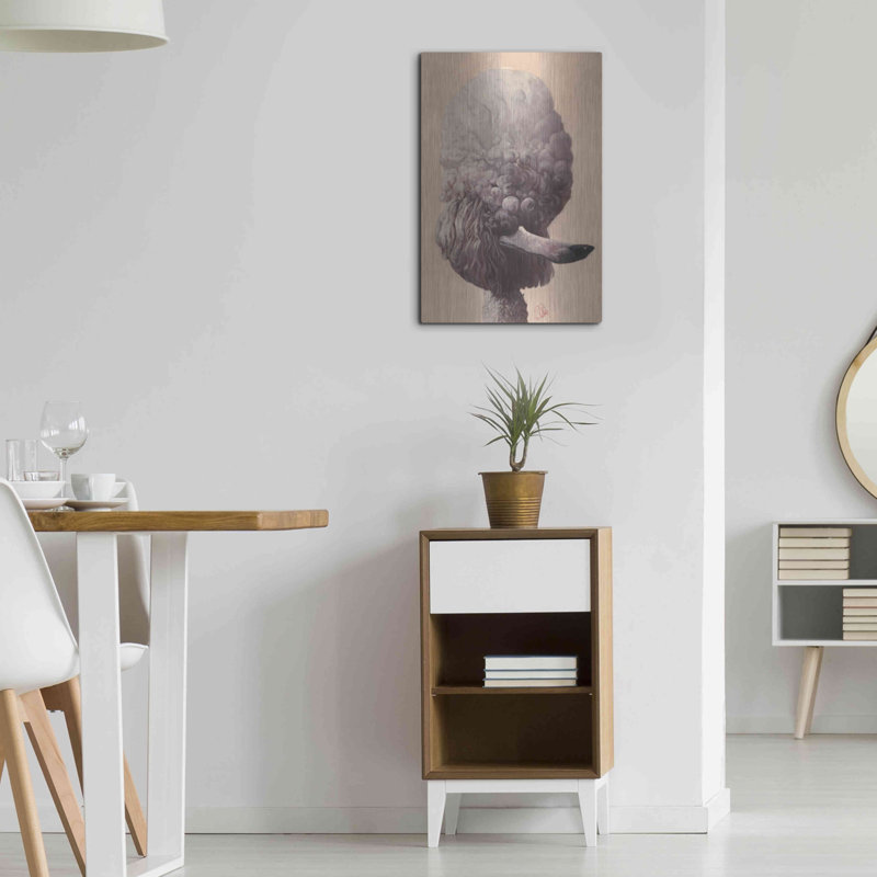 «Poodle» par Thomas Fluharty, H 24 po x l 16 po
