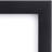 Rectangular Picture Frame Set for Wall Hanging or Tabletop Display, 5 x 7 in, Black, Horizontal and Vertical Formats, 5-Pack