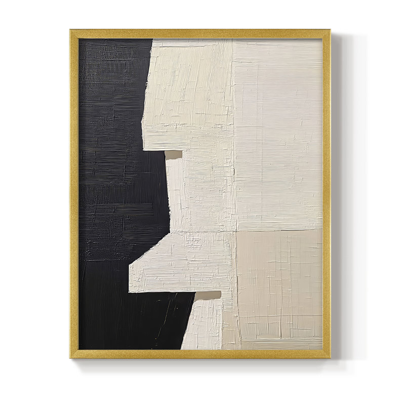 "ABSTRACT Series DCLXVII" par J Paul, Or, H 15 po x l 12 po