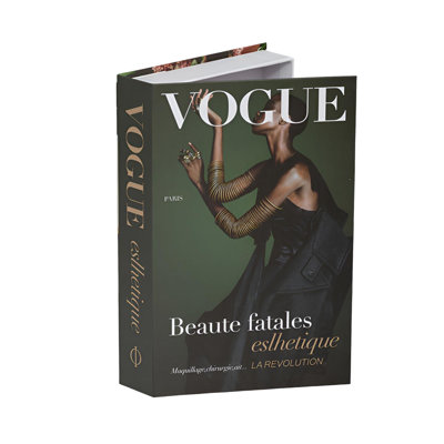 Boîte à livres élégante et ouverte - décor minimaliste moderne et accessoire de rangement secret