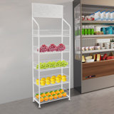 Retail Display Rack With Hooks