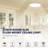 Jenivieve LED Round Slim Flush Mount Ceiling Light,5/7/9/12/16/24 inch LED Close To Ceiling Light for Bedroom, Kitchen, Office,Closet,Laundry Room-943428065
