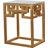 Oxendine Glass Top End Table