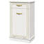 Armoire à poubelle basculante, poubelle de cuisine autoportante de 38 litres (10 gallons) avec rangement pour le recyclage