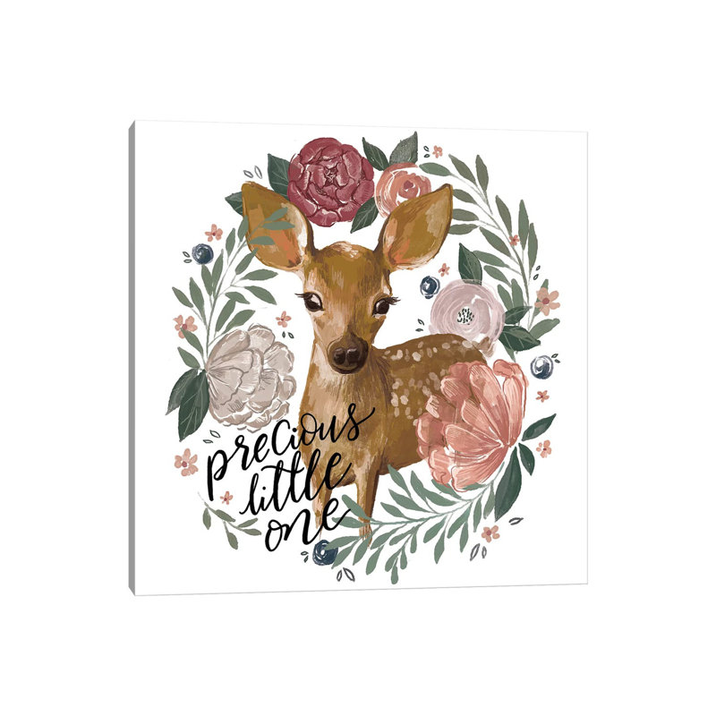 Baby Woodland Lullaby I by Loni Harris - Wrapped Canvas Gallery-Wrapped Canvas Giclée, 45.72 cm H x 45.72 cm W x 3.175 cm D