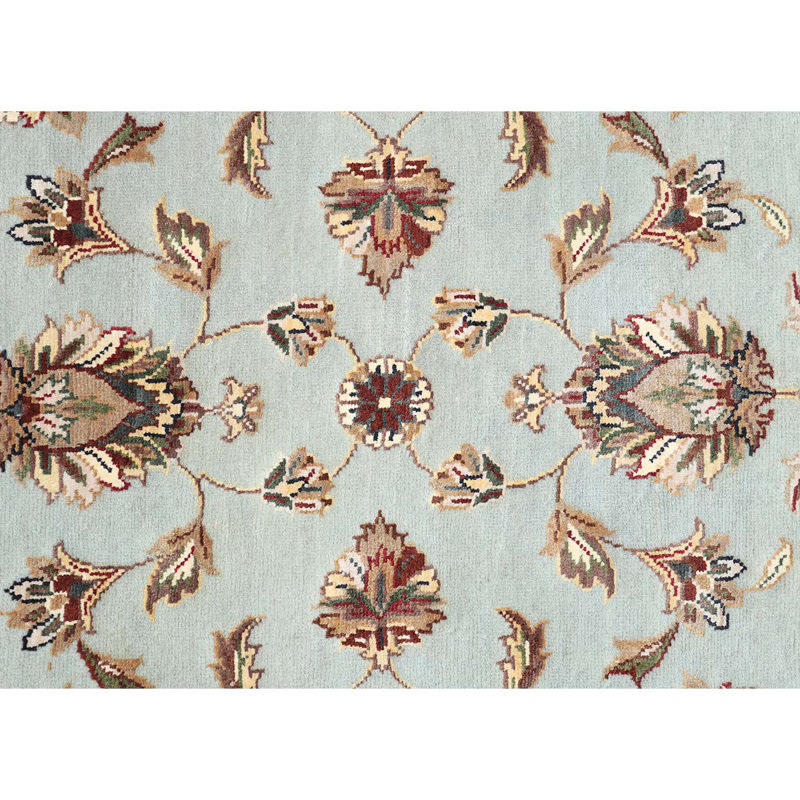 Wool Oriental Area Rug, Rectangle 6' x 9'