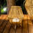 Alishka 33cm Battery Powered Integrated LED Outdoor Table Lamp