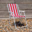 Harbour Housewares Folding Metal Beach Chairs-1670761160