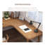 Brown L-Shaped Solid Wood desk-1585387914-1585387917