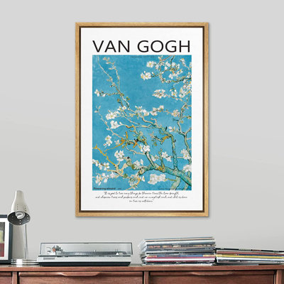 «Signature», reproduction d'art sur toile encadrée, Vincent Van Gogh