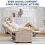 Fauteuil inclinable électrique surdimensionné, siège de 66 cm de large, inclinaison électrique-2056157653-2056157655
