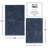 Yasmen Super Soft Absorbent Chenille Bath Rug Set with Non-Slip Backing-11004184