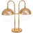 19" Wide Bola Deux Table Lamp