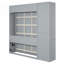 Lit escamotable double, lit escamotable avec tablettes et garde-robe-402134540