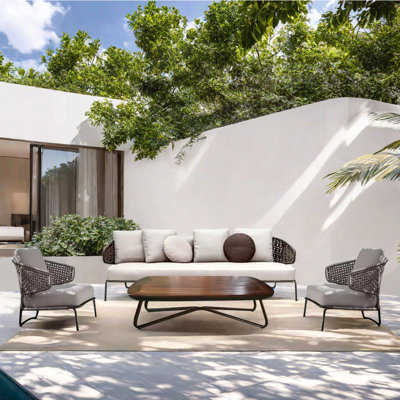 Ensemble de canapé de patio pour l'extérieur