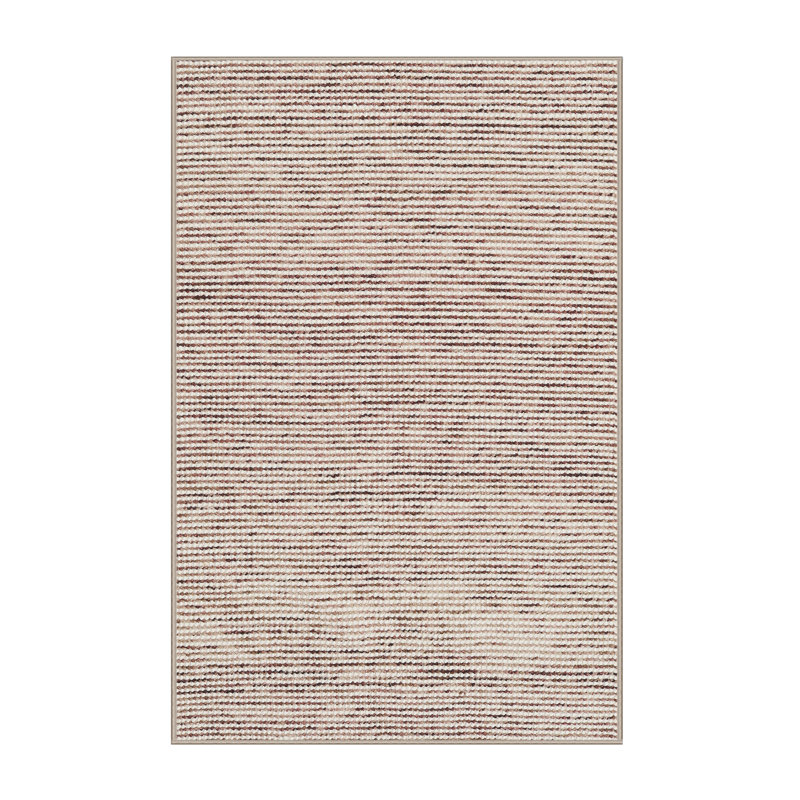 Tapis contemporain rose, Rectangle 7 pi x 9 pi