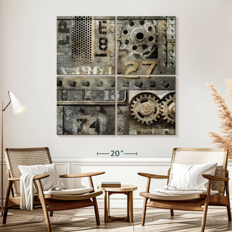 Mehar Industrial II, H 57 po x l 57 po
