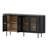 64" W Mid-Century Modern TV Stand for TVs up to 88"-1484047850