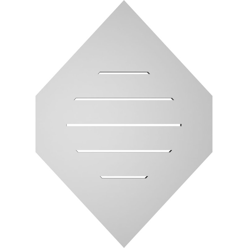 Pente verticale verticale en uréthane Signature, H 28 po x l 20 po x P 1 po