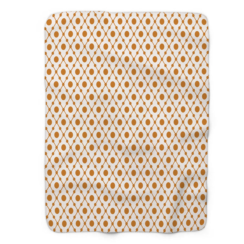 Shine Spots - Couverture sherpa de qualité supérieure 1 pièce, Grand lit