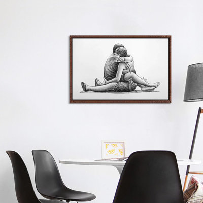 Hug by Ben Heine - Print on Canvas