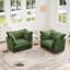 Ensemble de 2 fauteuils avec housse