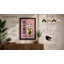Lucky Cat Icon Japandi - Framed Print-487644708-487644730