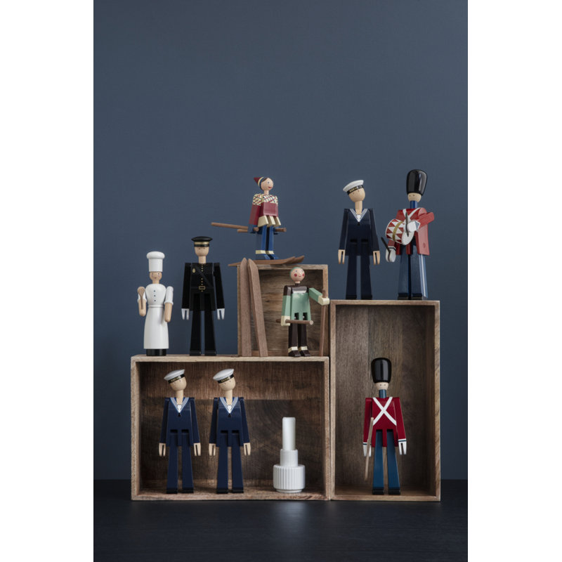 The Skier Datti Figurine