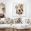 Coussin lombaire en aquarelle animal jolie dog