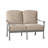 Casa 53.25'' Wide Aluminum Loveseat with Cushions-26092590-26092570