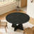 Wooden Round Dining Table Farmhouse Kitchen Dinner Table for 4-674129703